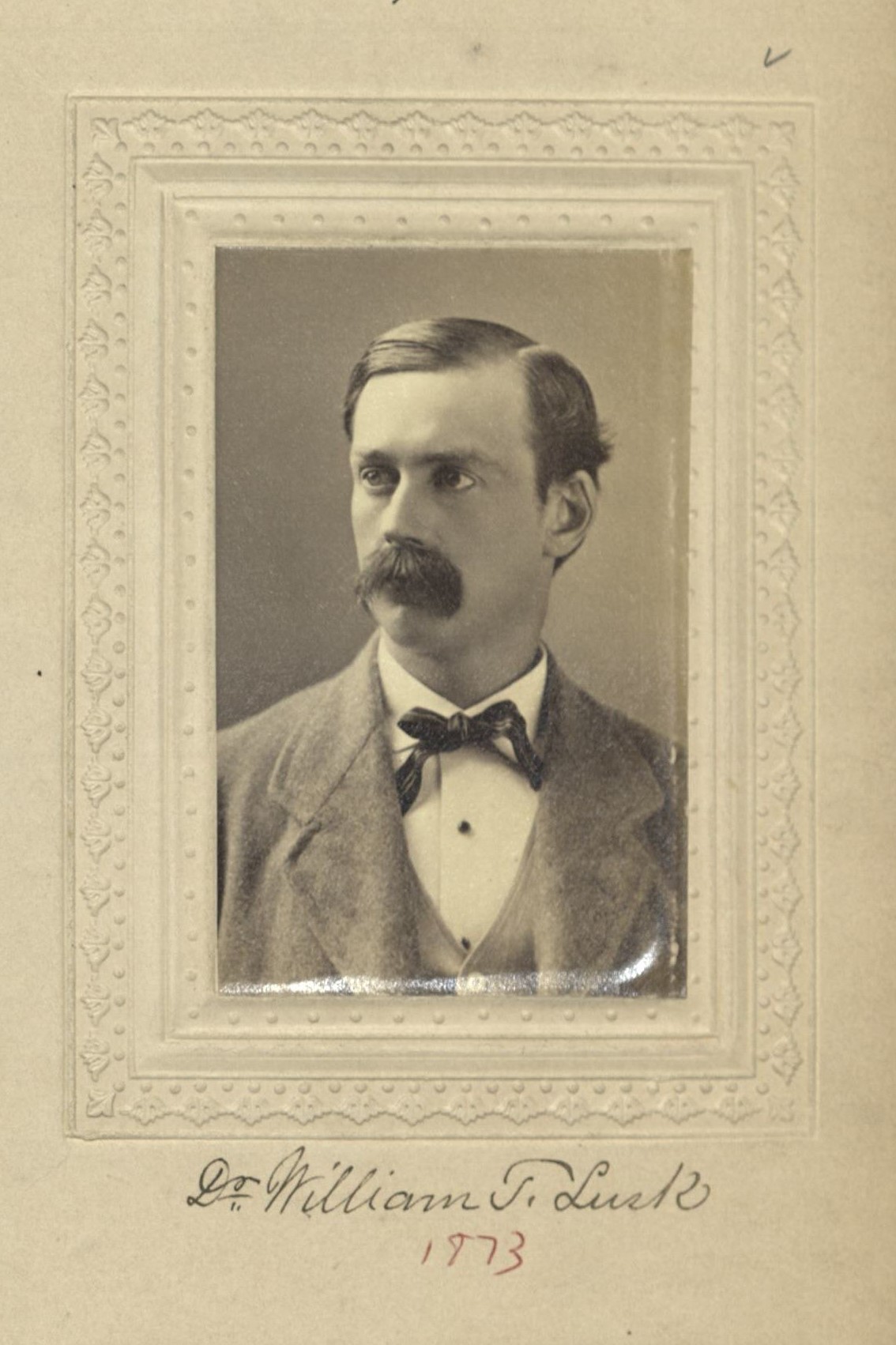 Member portrait of William T. Lusk